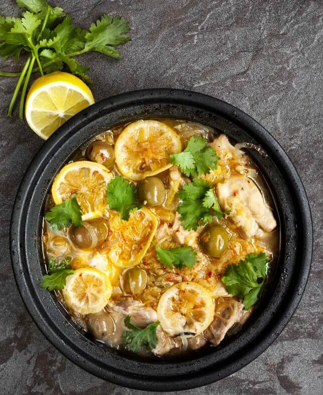 Chicken Tagine with Preserved Lemons