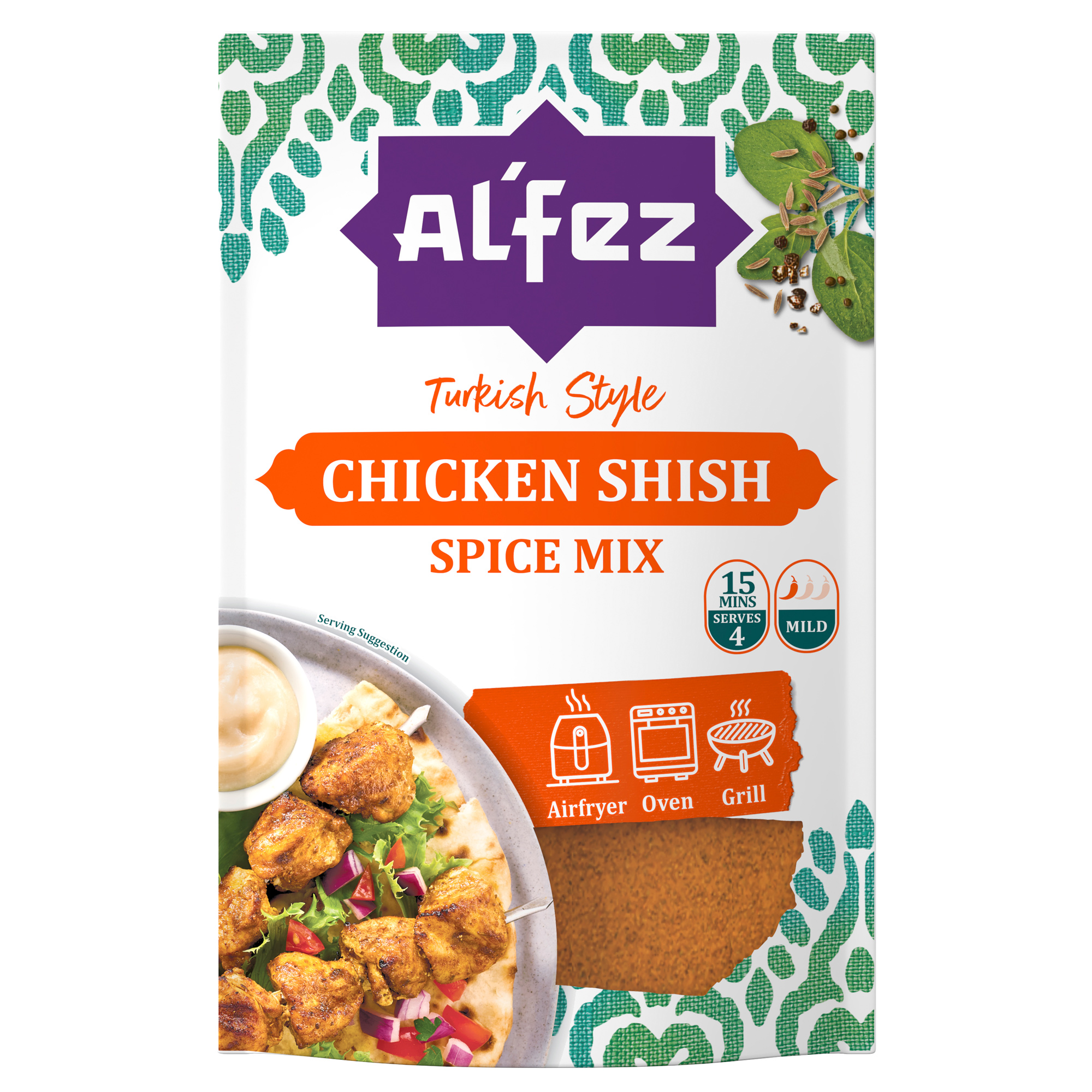 Alfez Chicken Shish Spice Mix Sachet